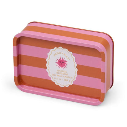 A Dopo Sun Printed Tin Candle ‐ Orange Blossom