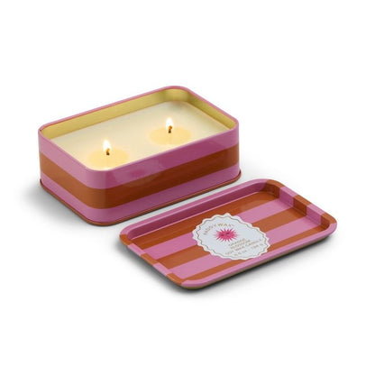 A Dopo Sun Printed Tin Candle ‐ Orange Blossom