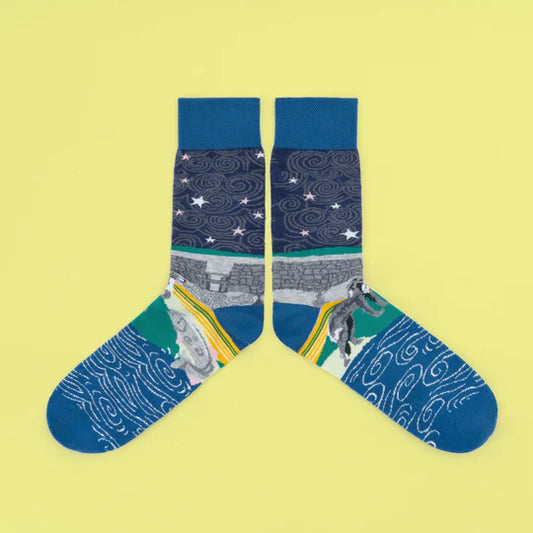 Ancient East Socks - From the Sock Co-Op