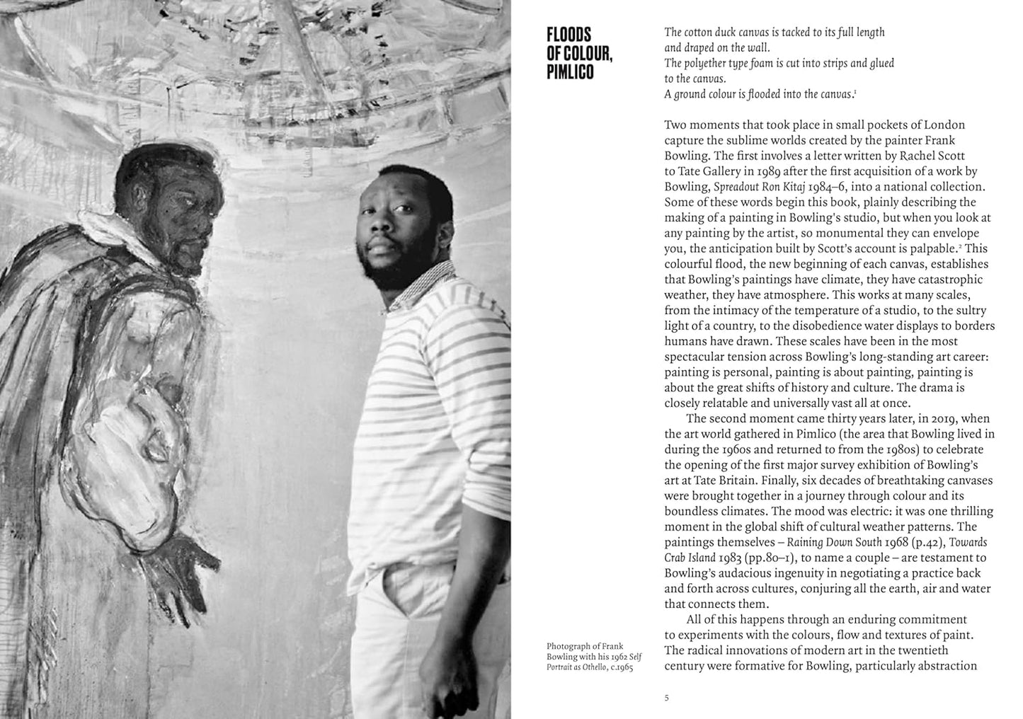 Artists Series: Frank Bowling