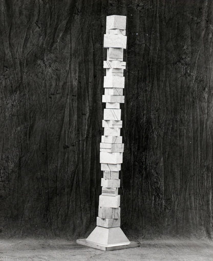 Column - Grey Earrings