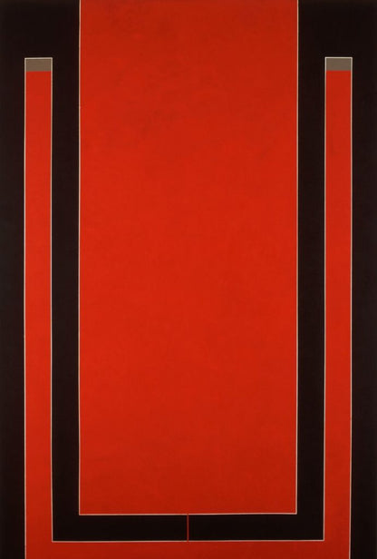 Easter - Red and Black Earring