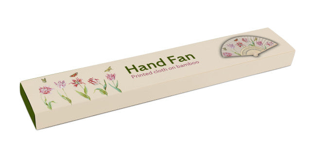 Hand Fan: Tulpen/Tulips