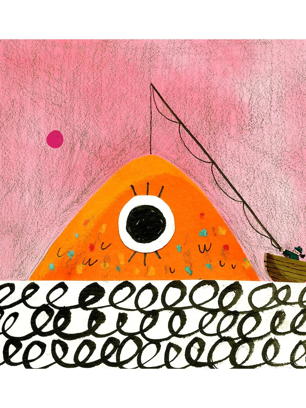 Fish Eye SQUARE PRINT