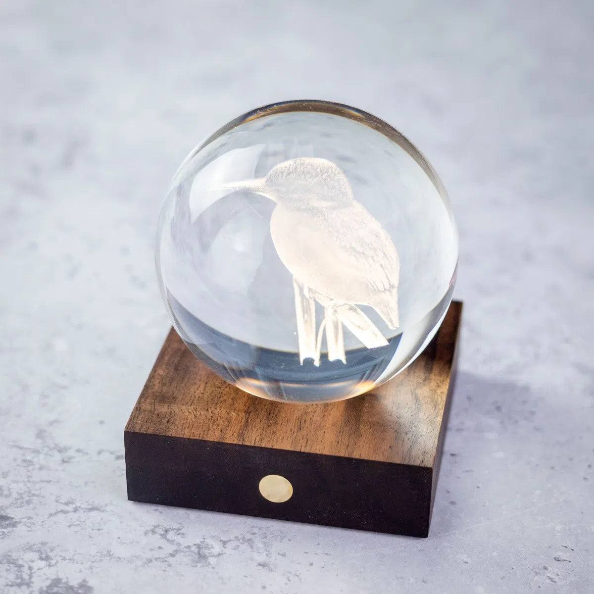 Amber Crystal Light Kingfisher