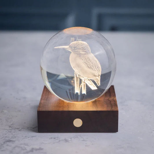 Amber Crystal Light Kingfisher