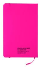 IMMA Notebook (pink, with black text)