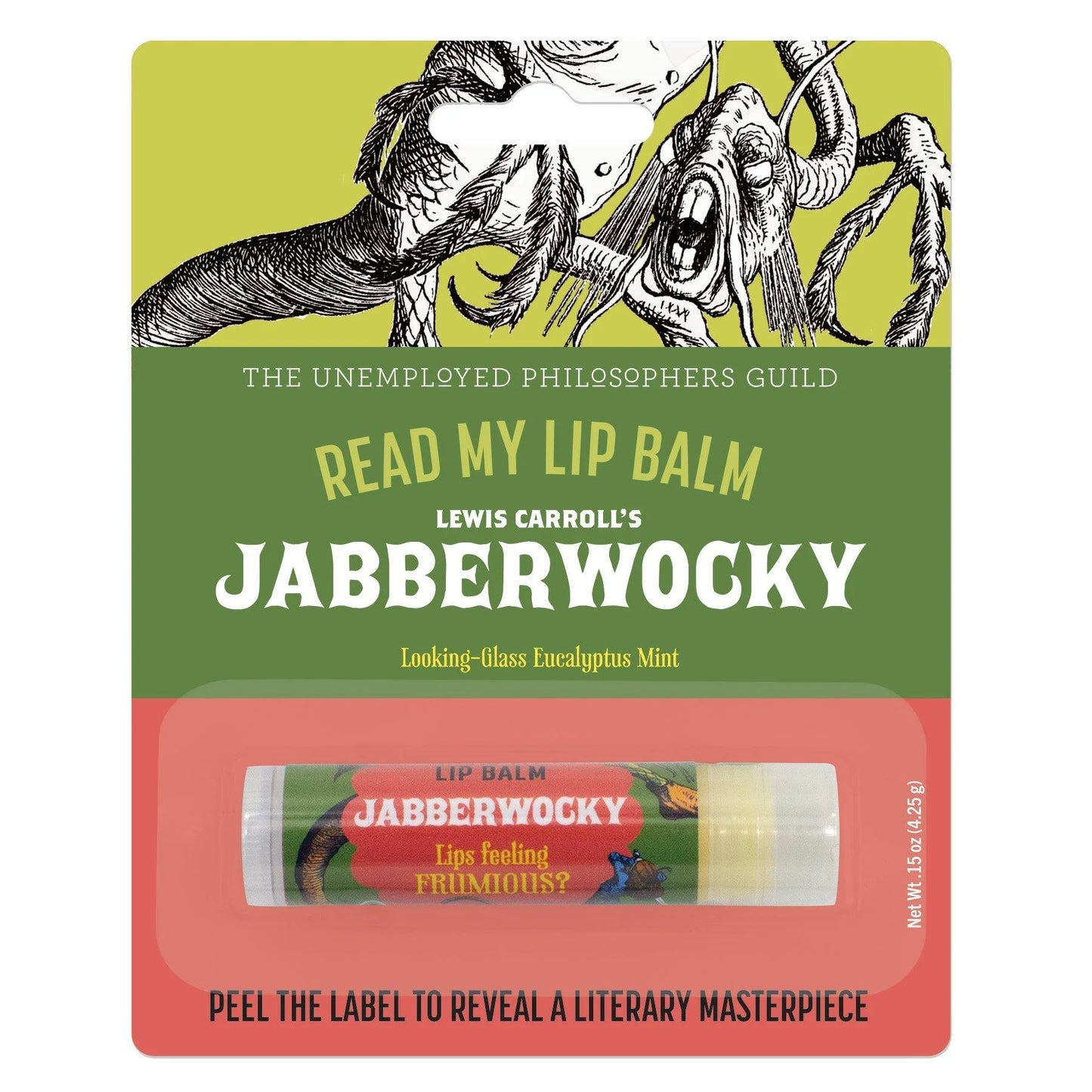 Jabberwocky Read My Lip Balm