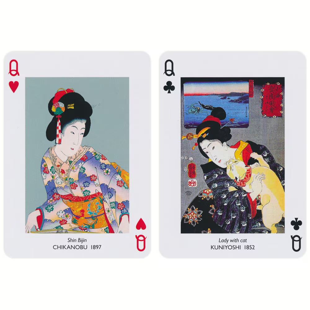 Japanese Prints Playing Cards