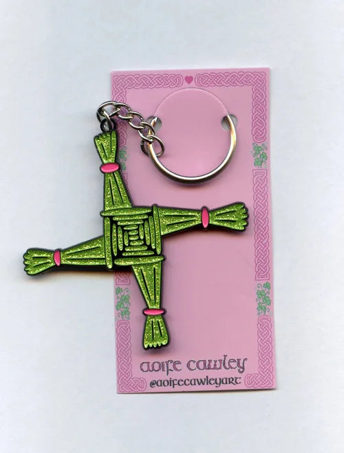 St Brigid's Cross Keyring