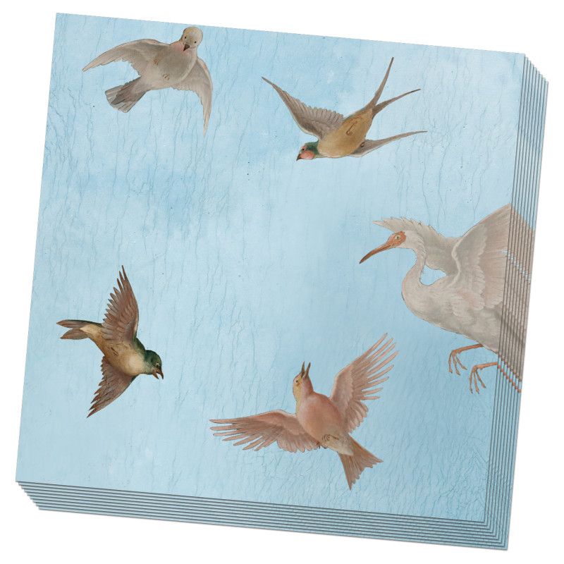 Napkins: Birds, Kasteel Amerongen