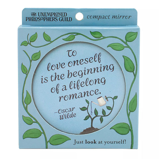 Oscar Wilde Compact Mirror
