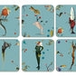 Coasters: Inspired by The Garden Of Earthly Delights, Jheronimus Bosch