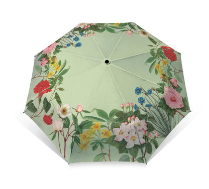 Folding umbrella: Botanical Treasures