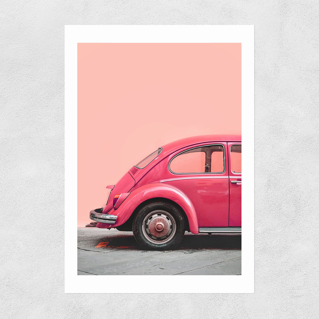 Pink Bug Print