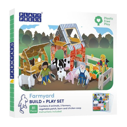 Playpress Farmyard Build and Play Set - age 4+