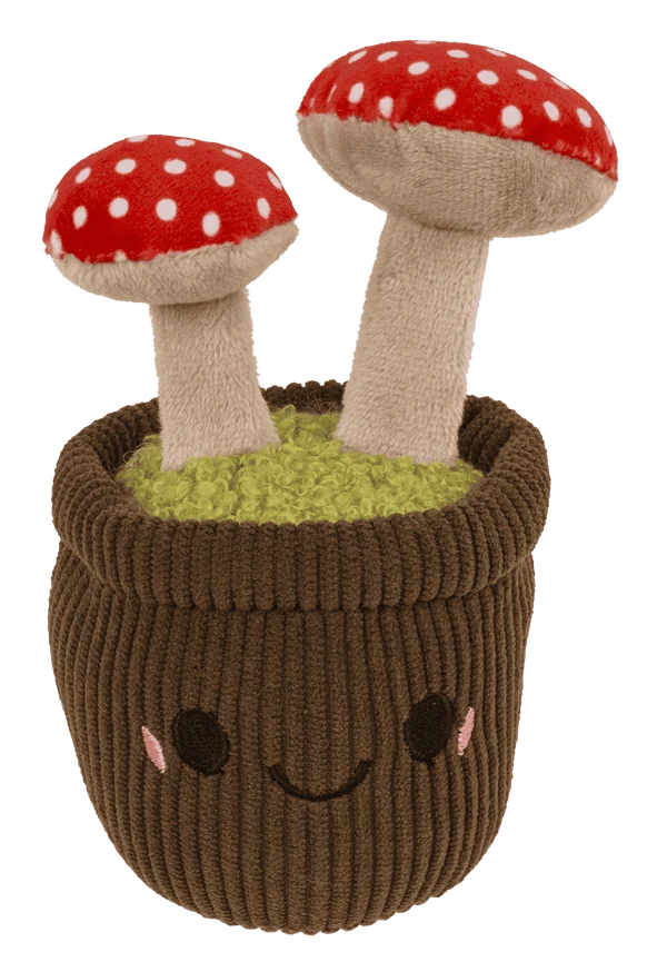 Plush Flowers in Pots