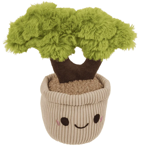 Plush Flowers in Pots