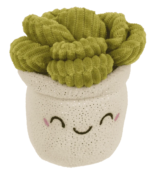 Plush Flowers in Pots