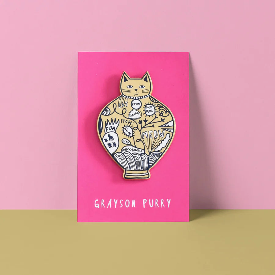 Grayson Purry Cat Enamel Pin