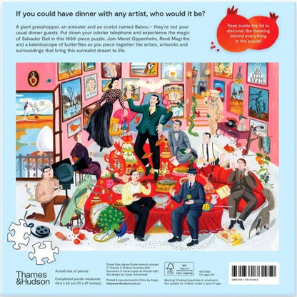Dinner With Dalí - Puzzle 1000 pieces
