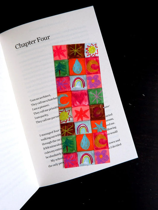 Quilt Pattern Bookmark