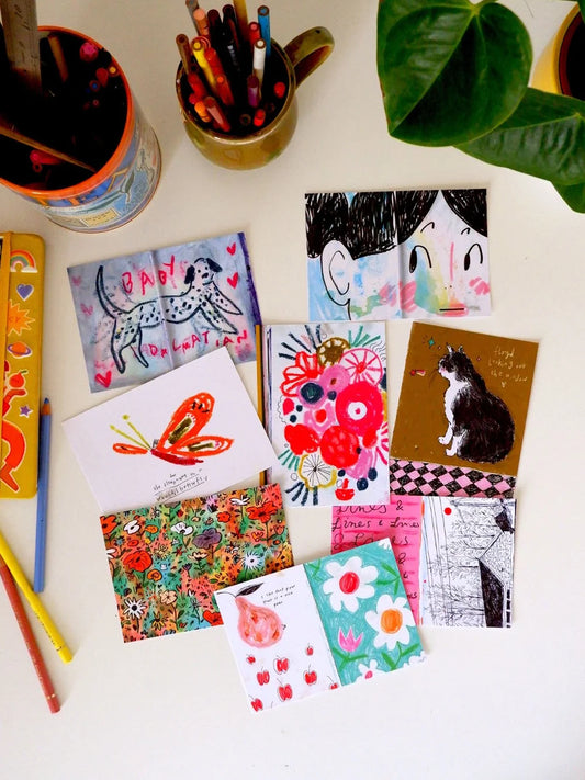 Spring Postcard Set of 8