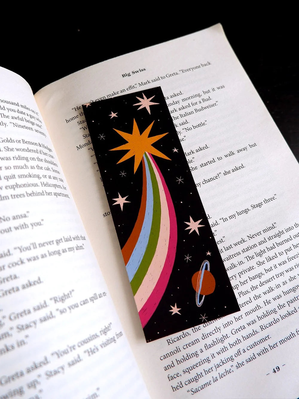 Shooting Star Bookmark