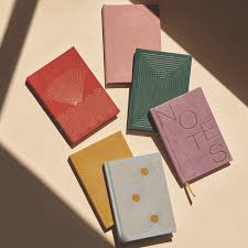 Suedette Hardcover Radiant Journal ‐ Rays