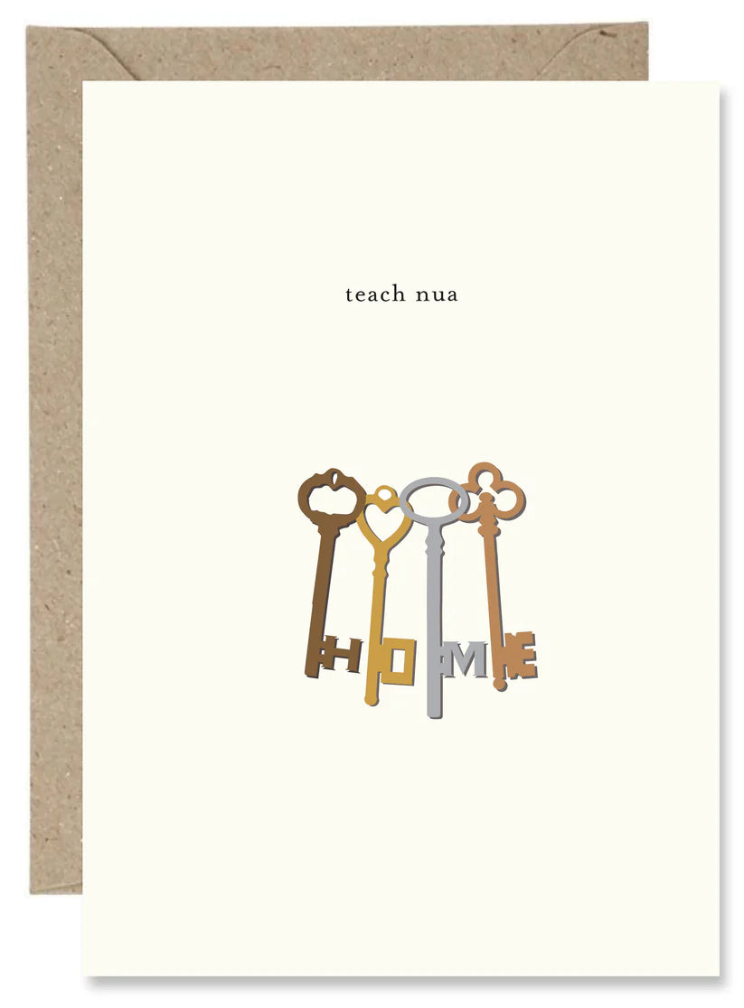 Teach Nua Greeting Card
