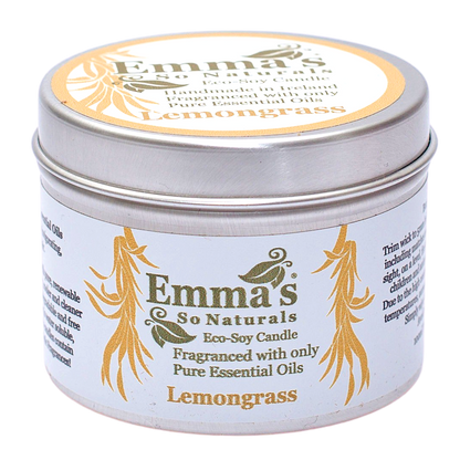 Lemongrass Natural Candle in Tin