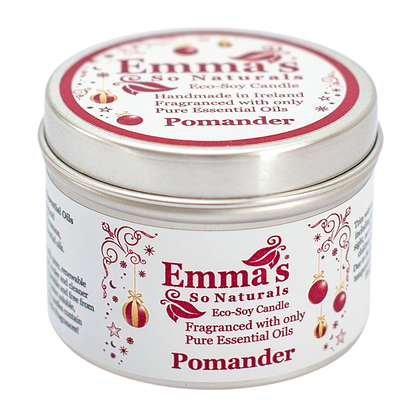 Pomander *Seasonal Natural Candle in Tin