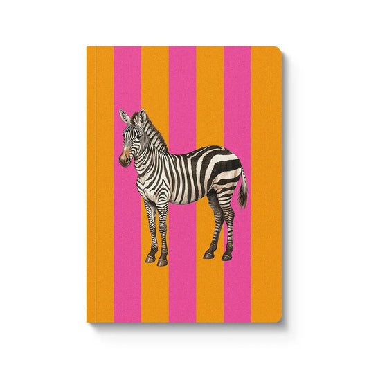 Striped Zebra Premium Notebook