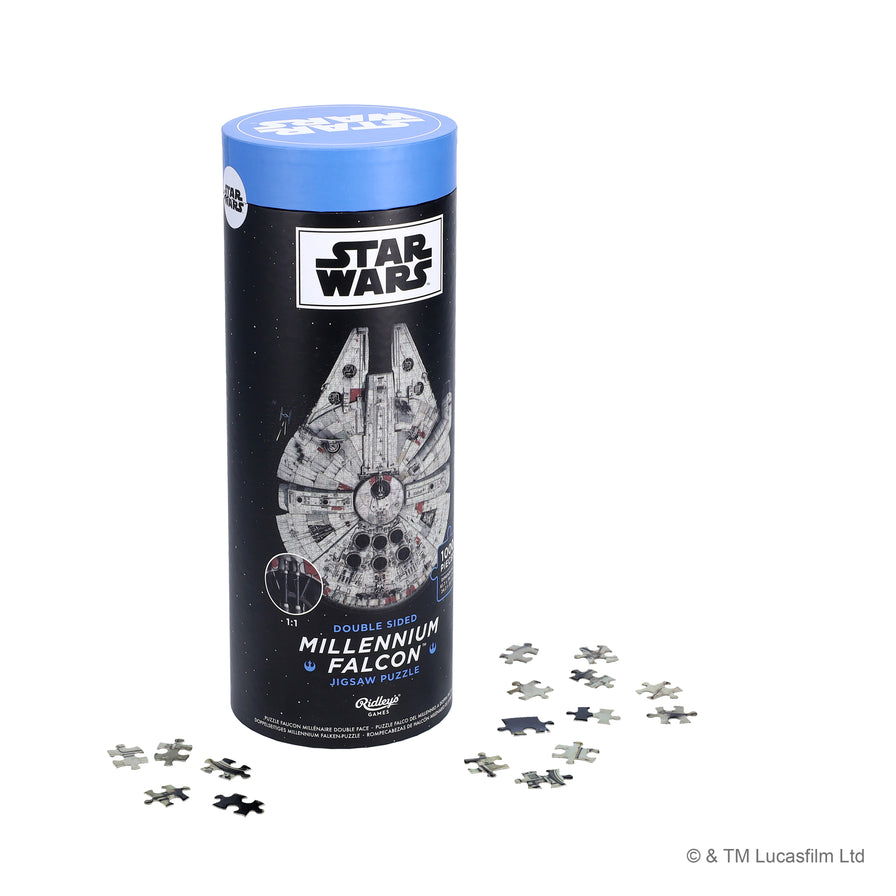 Star Wars Millennium Falcon Double-Sided Jigsaw Puzzle