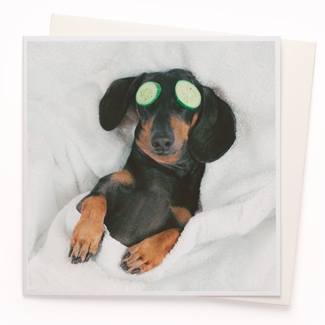 Spa Day Greeting Card