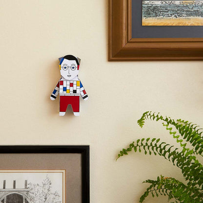 Papier Mondrian Paper Model