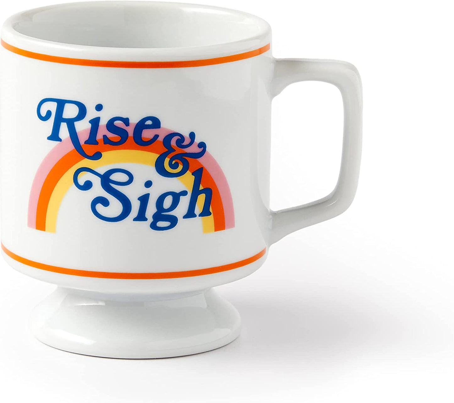 Rise & Sigh Pedestal Mug
