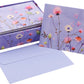 Lavender Wildflowers Thank You Note Cards