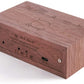 Alarm Clock, Wood, Walnut