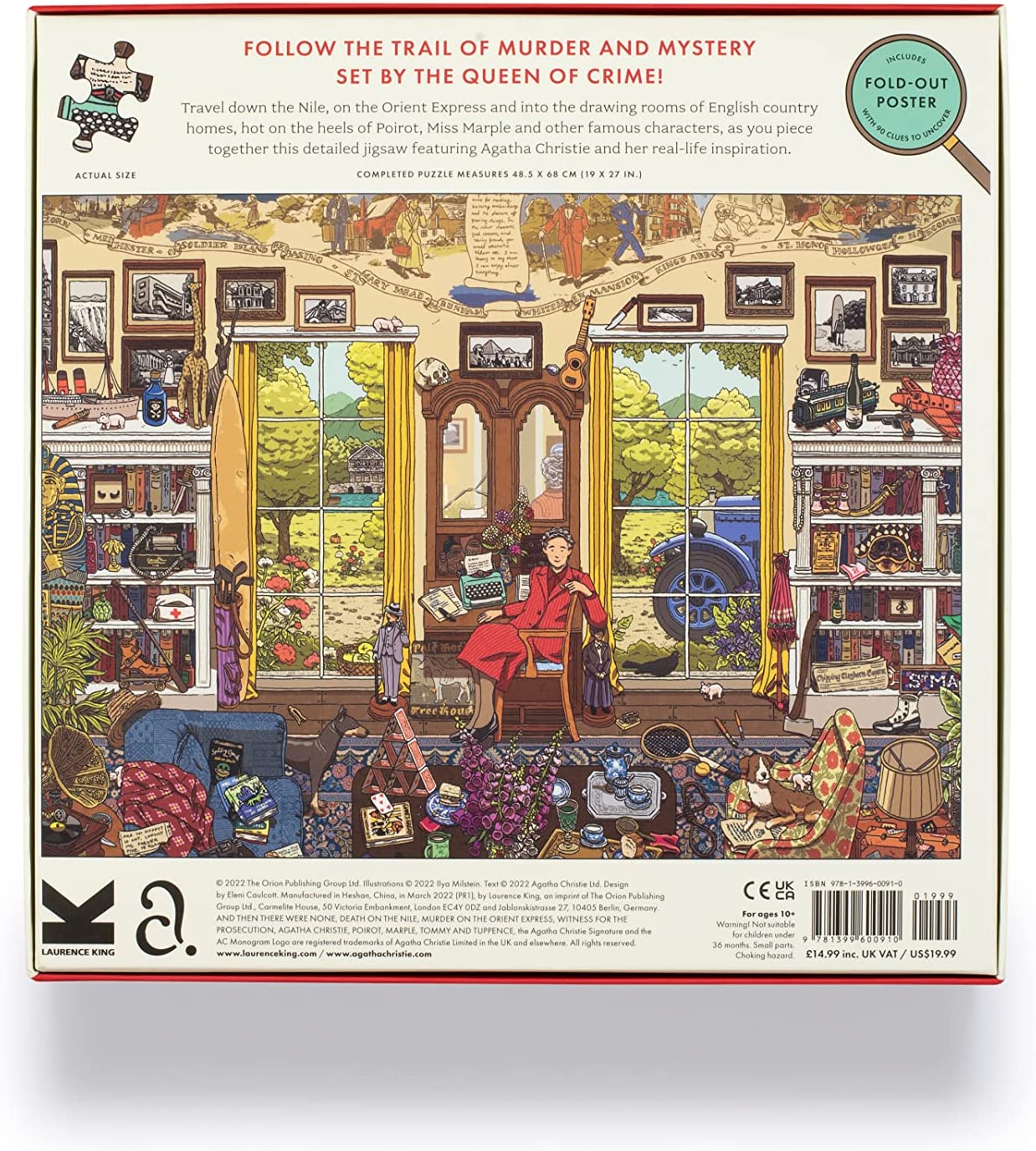 The World of Agatha Christie Jigsaw