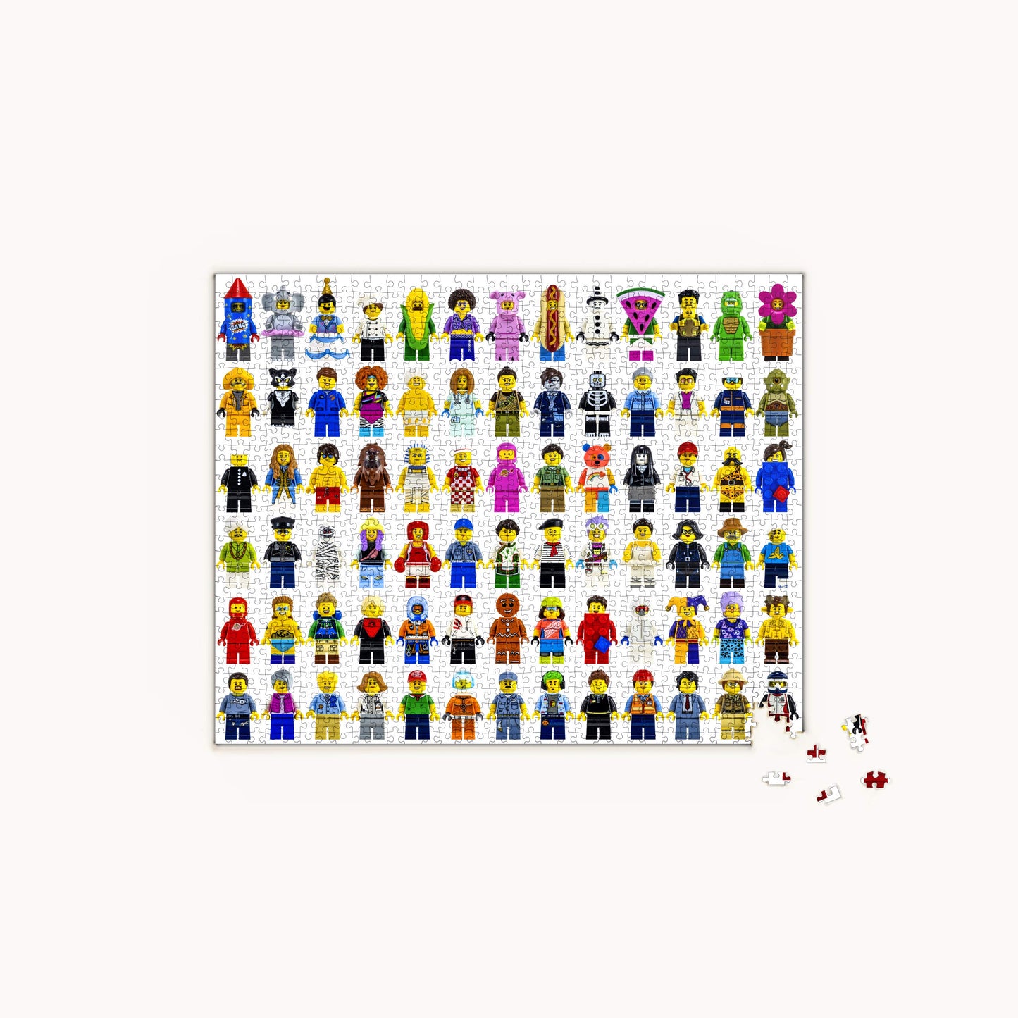Lego Minifigure Puzzle: 1000-piece Game