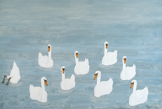 Andrew Vickery - Untitled Swans (2021)