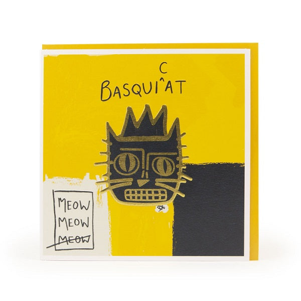 BasquiCat Greeting Card