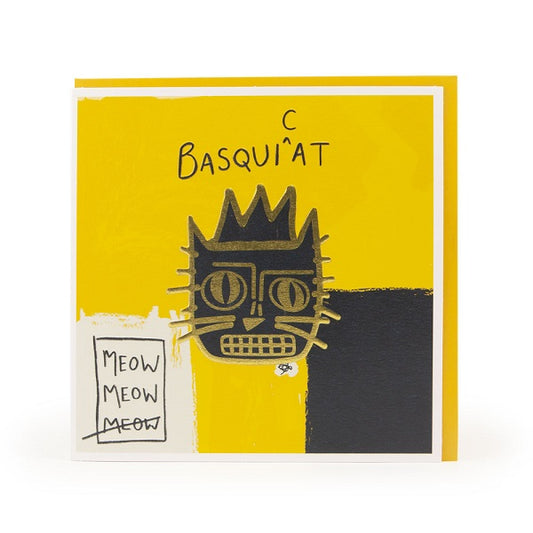 BasquiCat Greeting Card