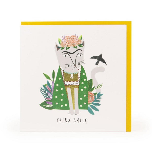 Frida Catlo Greeting Card