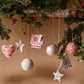 Kashmiri Leafy Star Wooden Decoration