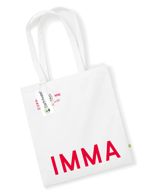 IMMA Tote Bag (White)