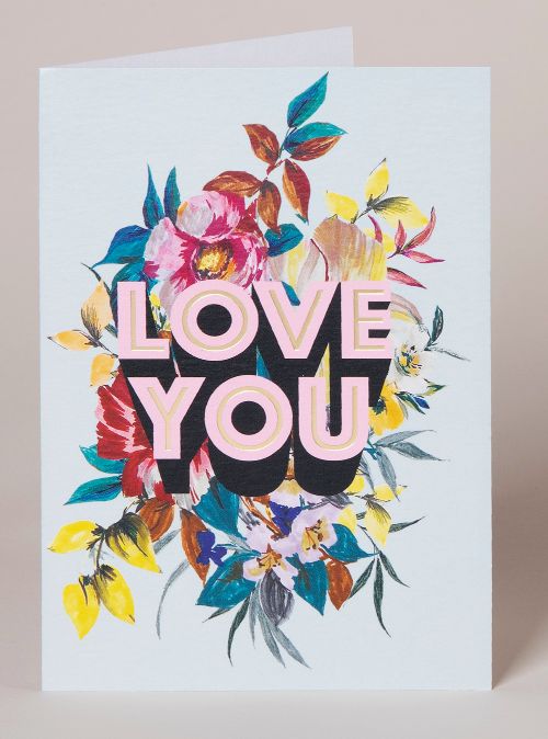 'Love You'  Greeting Card