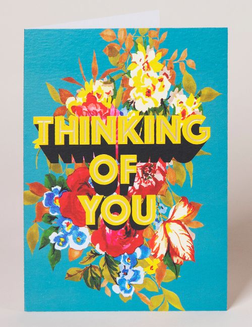'Thinking Of You'  Greeting Card