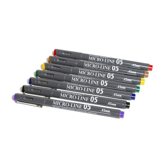 Studio Series Micro-Line Colour Pens (Set of 7)